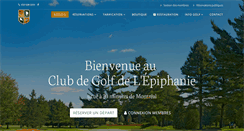 Desktop Screenshot of golfdelepiphanie.com